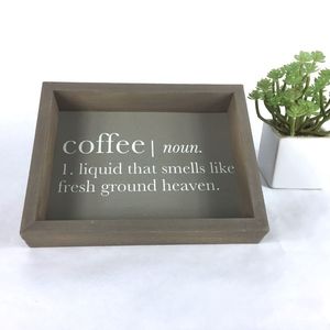 Hobby Lobby - Small Wall Art -  "Coffee"